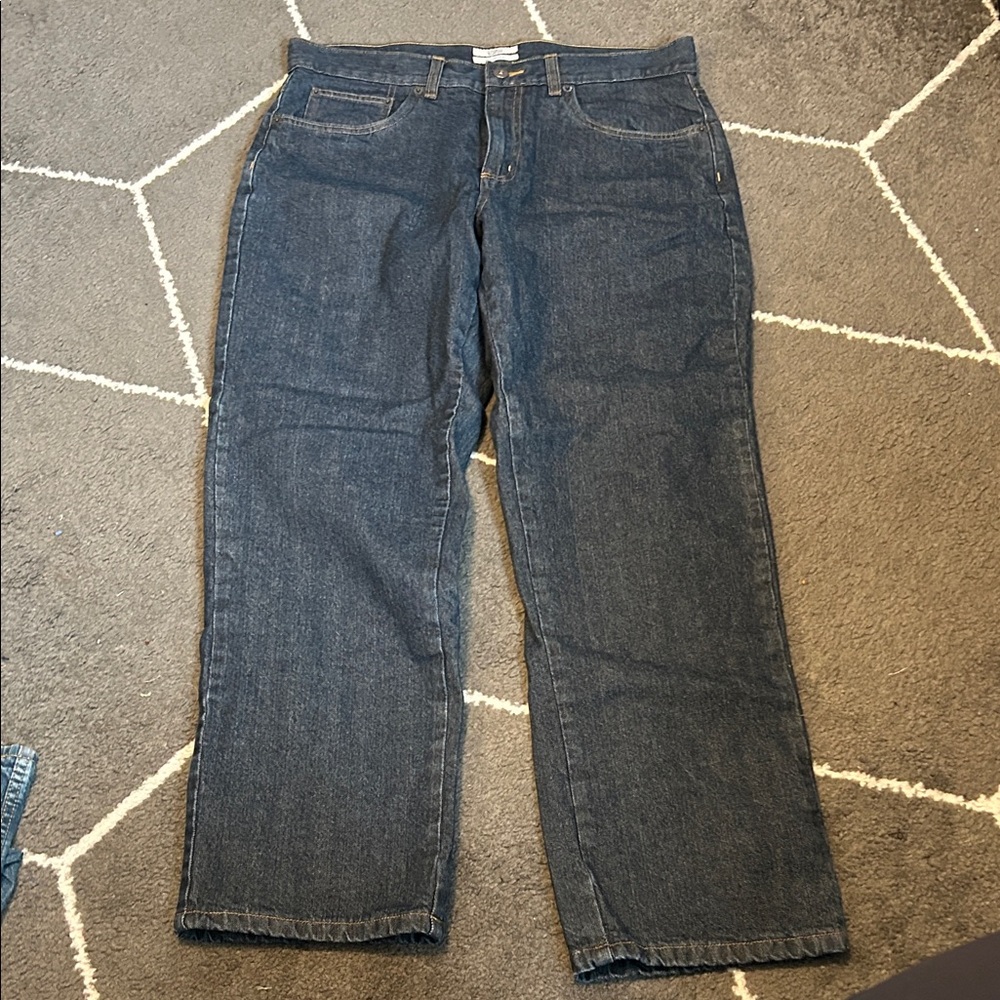 Croft & Barrow Men's Classic Fit Lined Denim Jeans